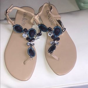 Brand new Fibi & Clo sandals size 8